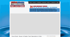 Desktop Screenshot of duradrainsewer.com